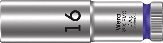 05004556001 Steckschlüsseleinsatz 16 mm 1 Stück 1/2' - Wera