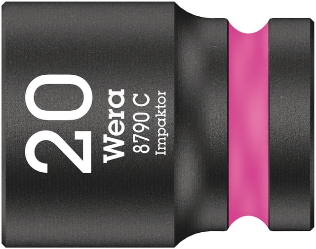 8790 c Impaktor Steckschlüsseleinsatz mit 1/2'-Antrieb, 20 x 38 mm - Wera