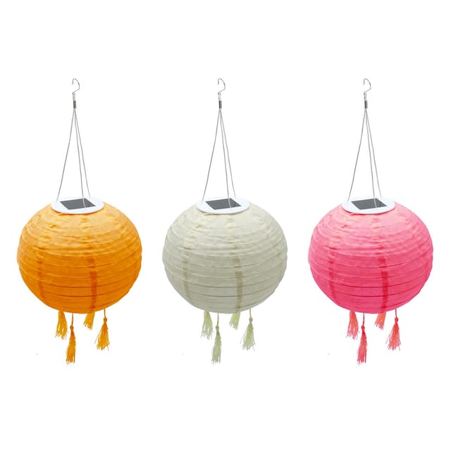Solarhänger 3er Set SHANGRI LA d20cm