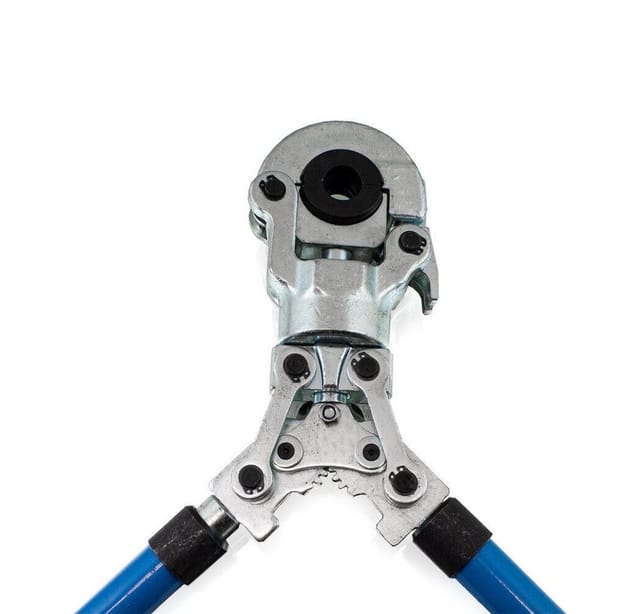 Rohrpresszange Presszange Handpresszange 60kN für Alu Verbundrohr TH-Kontur bis 16-20-26-32mm