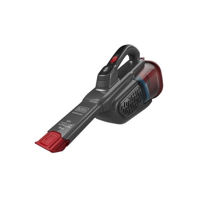 Black&decker - black+decker Reinigung - Akku-Handstaubsauger, 12V, Ladegerät, Titan/rot BHHV315B-QW