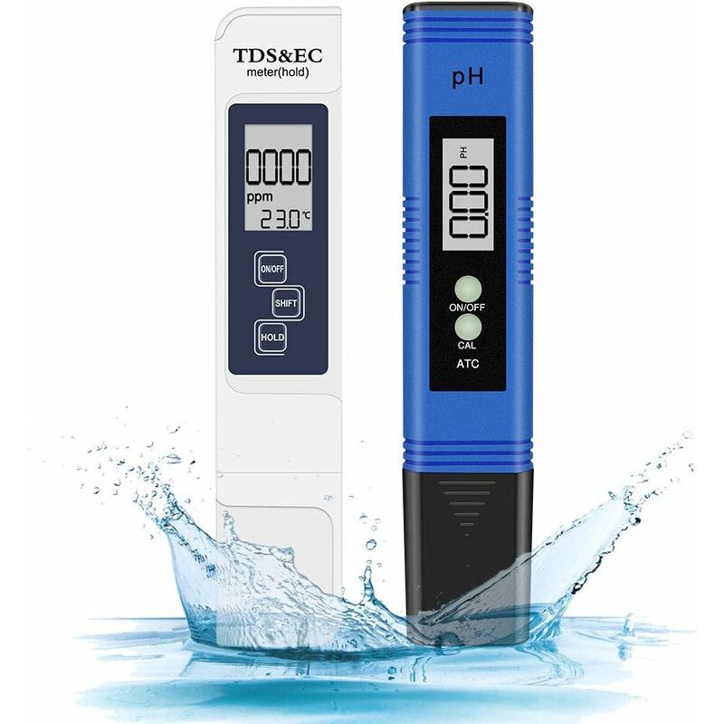 [neuwertig]ph-meter, Eletorot 4-in-1 Elektronischer Ph-tester Für Schwimmbäder, Ph-meter, Tds-meter, Wasserqualitäts- Und Ph-test Für Trinkwasser, Aquarien, Hydrokultur Und Schwimmbäder