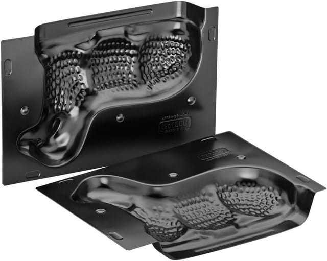 Lammbackform 0,7 l schwarz, antihaftbeschichtet