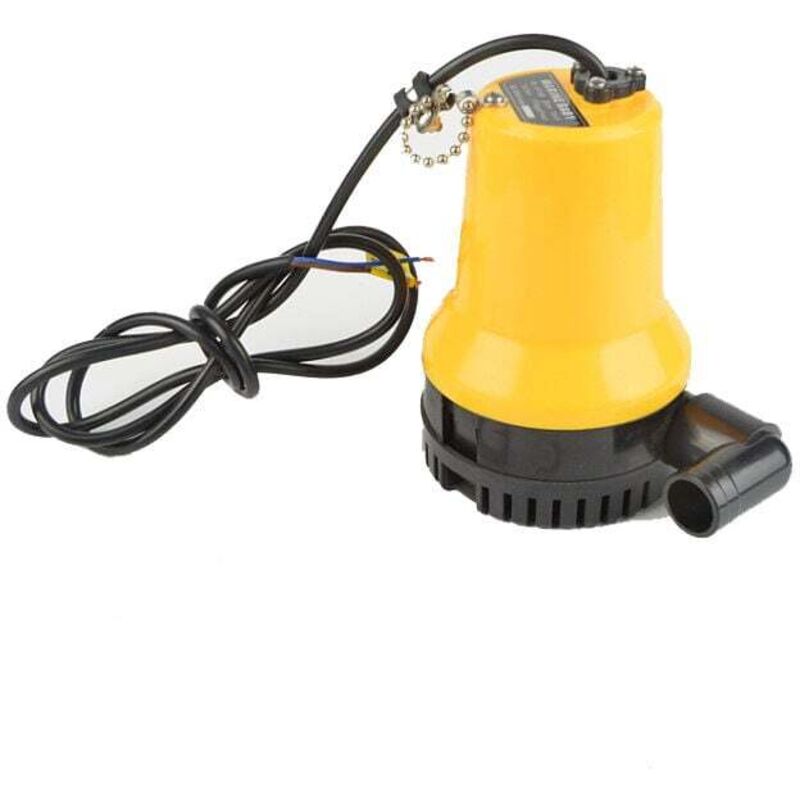 [neuwertig]12-v-gleichstrom-tauchpumpe, 50 W, 4200 L/h, Gleichstrompumpe, Schmutzwasserpumpe, Tragbare Schlauchlänge Für Saubere Und Verschmutzte Fischteiche