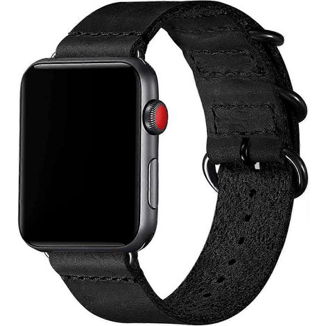 Vintage-lederarmbänder, Kompatibel Mit Apple Watch 42 Mm, 44 Mm Und 45 Mm, Retro-echtlederarmband, Kompatibel Mit Den Modellen Se, 7, 6, 5, 4 Und 3 Für Damen Und Herren.