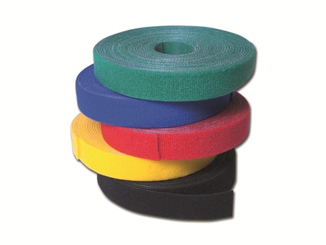 Klett-Kabelbinder KAB0051, 4000x16mm, gelb - Logilink