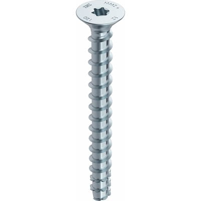 Heco Schrauben - heco-mm plus Senkkopf 12x90 Schraubanker mit Bewertung, Stahl verzinkt - 25 Stück
