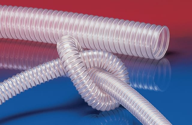 Absaug- und Förderschlauch airduc® pur 350 food-as Innen-Ø 80 mm Außen-Ø 87,00 mm 3.5 mm Länge 15 m