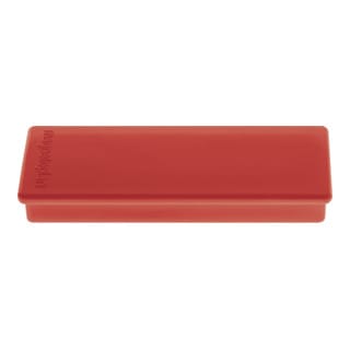 1665106 Magnet Block B55xT22xS8mm rot - Magnetoplan