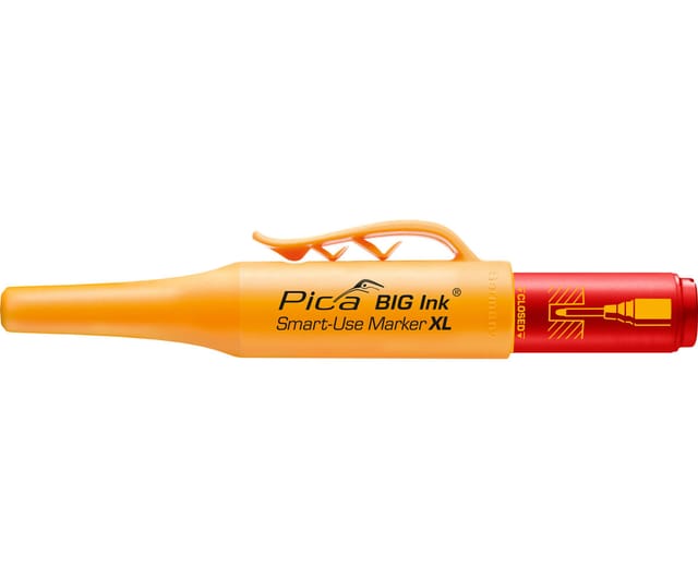Pica BIG Ink Smart-Use Marker XL Rot 170/40 Permanentmarker Tiefloch-Marker