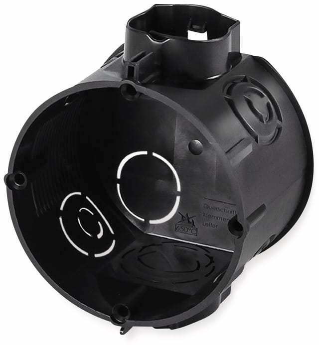Unterputz Schalterdose D.60mm,T.41mm 4Loch Jäger 25 Stk