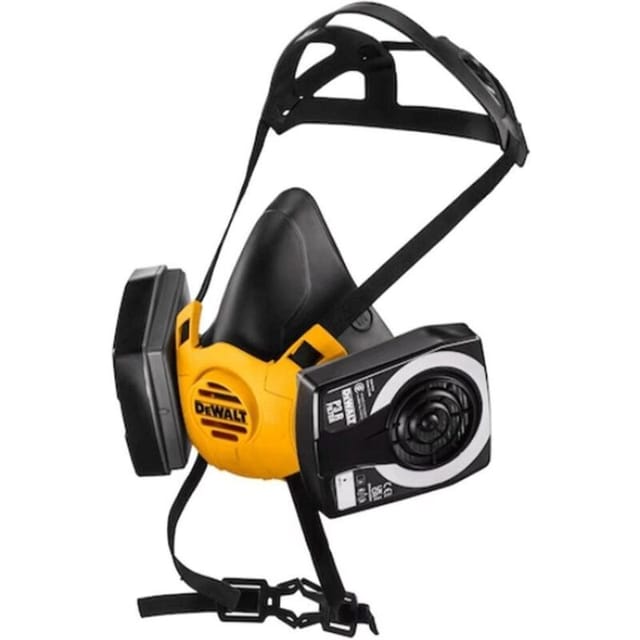 Schutzmaske Dewalt Halvmaske leicht bequem Filter P3