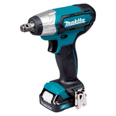 Akku-Schlagschrauber TW141DSMJ, 12 v, 1/2, 145 Nm, 0-2.600 min, incl. 2x Akku 4 Ah, Ladegerät, Zubehör, makpac - Makita