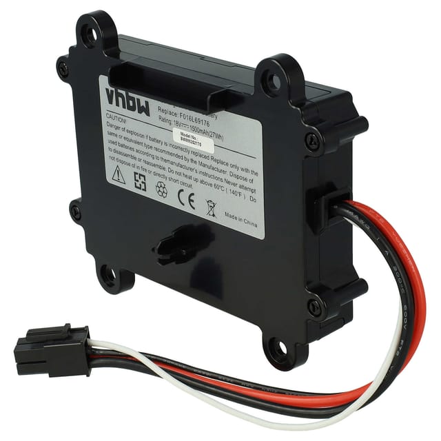 Vhbw - Akku kompatibel mit Bosch Indego xs 300, s 500 Rasenmäher (1500mAh 18V Li-Ion)