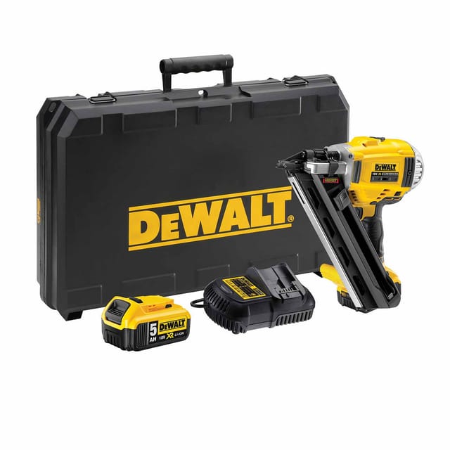 Nagler 18V ​​​​50-90mm 2x5,0Ah li-ion brushless DCN692P2 - Dewalt
