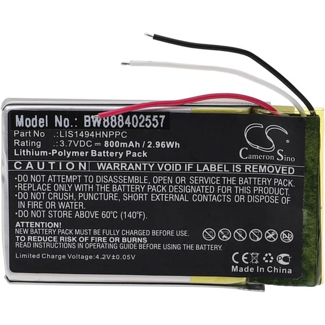 Vhbw - Akku kompatibel mit Sony MDR-HW700DS Wireless Headset Kopfhörer (800 mAh, 3,7 v, Li-Polymer)