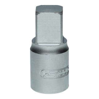 3/8" Öldienst-Bit-Stecknuss für Innenvierkant-Schrauben, 13 mm