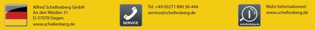 Schellenberg - PVC-Winkelendleiste Maxi grau 1,50 m Rolladen & Zubehör