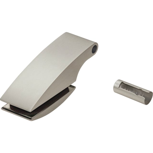 Dormakaba - dorma Türband Flügelteil Studio Arcos Glas 8 mm, Alu Edelstahl-Effekt (24.230) Glastürbeschlag - Zubehör