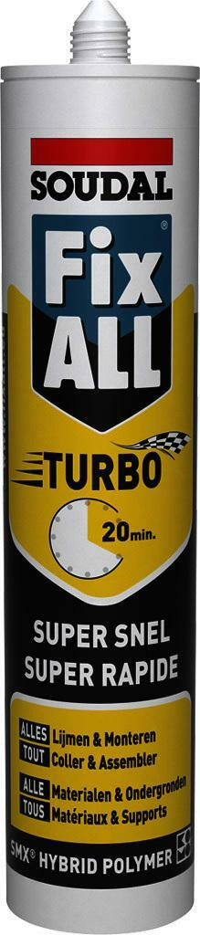 Dichtstoff Soudal Fix All Turbo Schnelltrocknend Uv Beständig