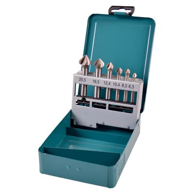 D-42204 Senker-Set 6.3 mm, 8.3 mm, 10.4 mm, 12.4 mm, 16.5 mm, 20.5 mm 5 St. - Makita