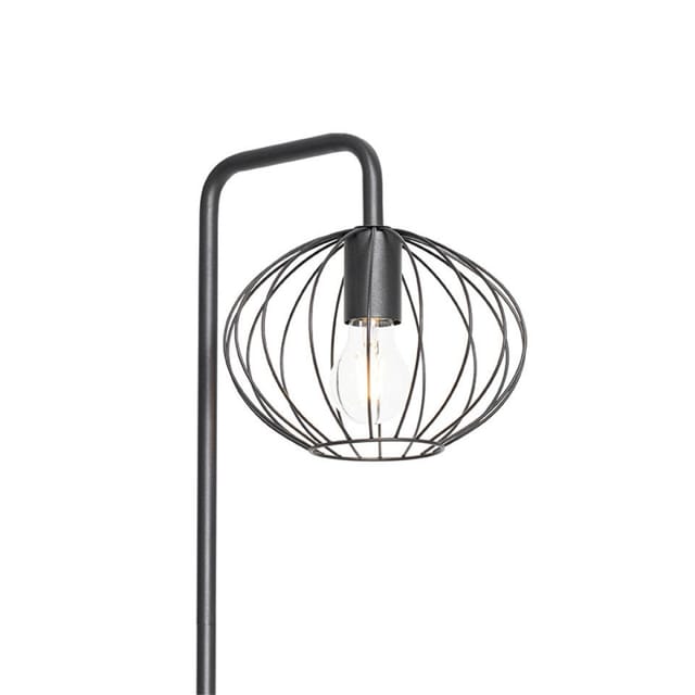 Design-Stehlampe schwarz 23 cm - Margarita