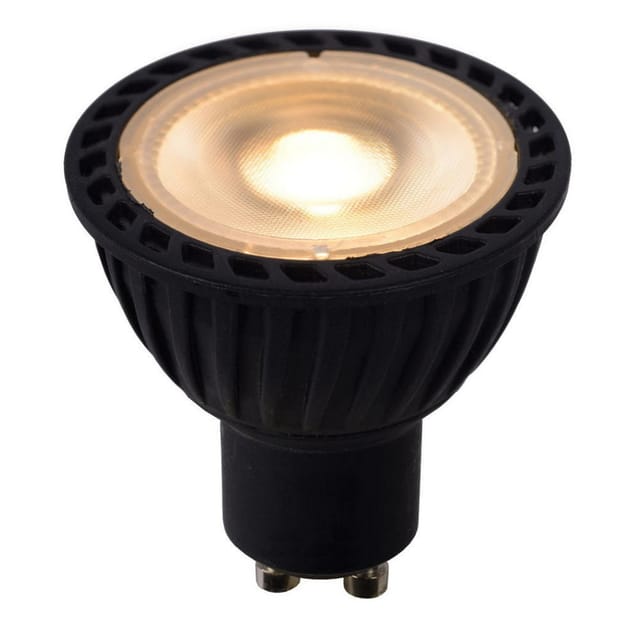Lucide - MR16 - Led Lampe - ø 5 cm - led Dim to warm - GU10 - 1x5W 2200K/3000K - Schwarz