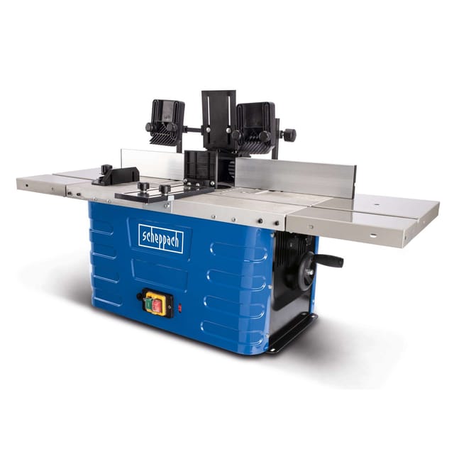 Scheppach - Fräsmaschine HF60 Tischfräsmaschine 230V 1500W Spannzangen 6/8/12mm Spindelhöhe 40mm
