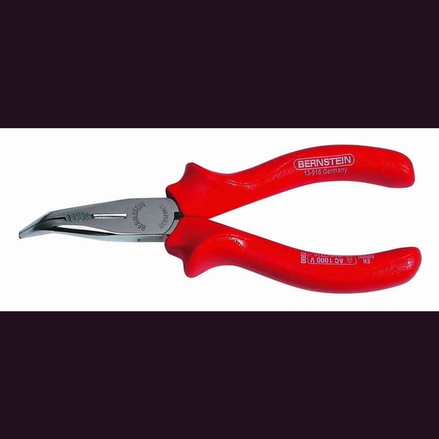 Tools 13-916 vde vde Telefonzange 45° gebogen 160 mm - Bernstein
