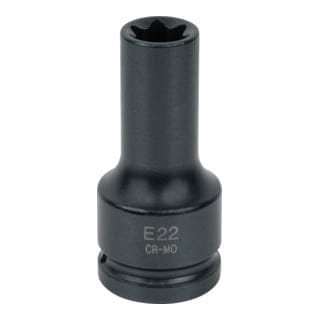 3/4' Torx-E-Kraft-Stecknuss, lang, E22