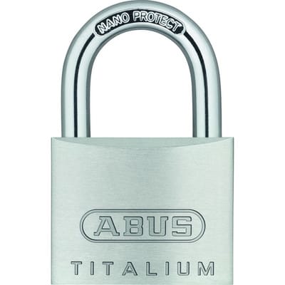 Abus - Vorhängeschloss 64 Titalium 40 x 62 x 14.5 mm - verschieden - 64TI/40