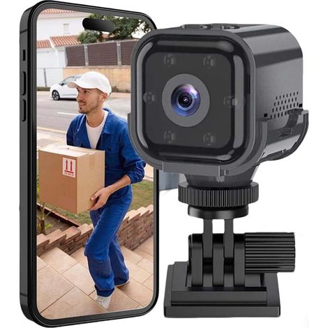 Universelle Full-hd-1080p-wlan-überwachungskamera Für Den Innenbereich, 120°-weitwinkelobjektiv, 2,4-ghz-wlan-kamera, Bewegungserkennung, Intelligente Verfolgung, Zwei-wege-audio, 4 Cm Mini-größe