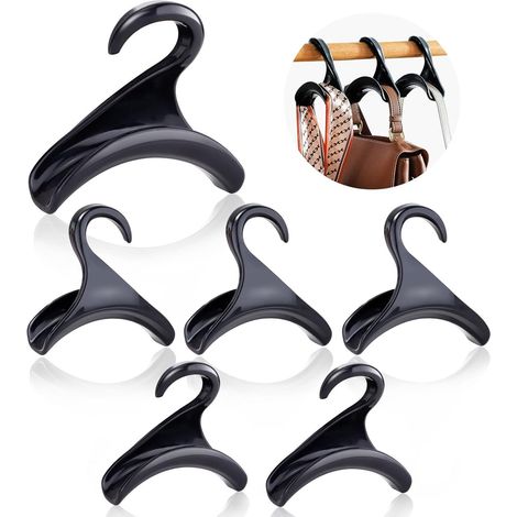 Set Mit 6 Taschenorganizer-haken Für Tragetaschen, Rucksäcke, Schultaschen, Schals