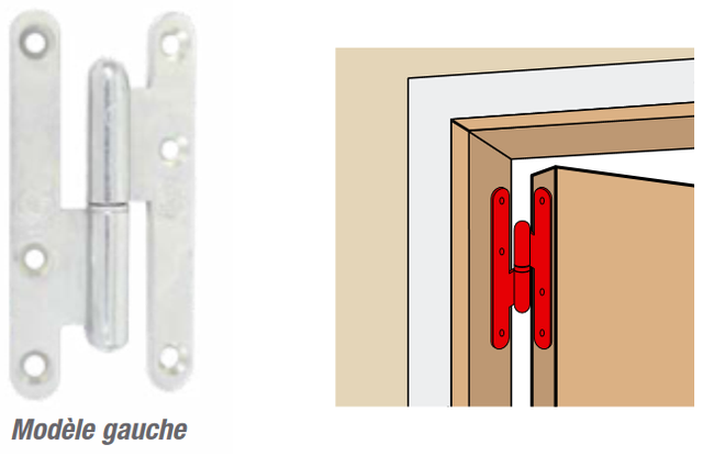 Jardinier Massard - Türband mit runden Enden 'Otter Sedan ®' torbel - 160x60 mm - rechts - J530900
