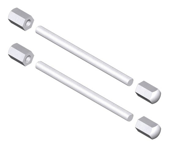 Beutel zur Befestigung der Flosse la croisée ds - 80 mm - DS6818080