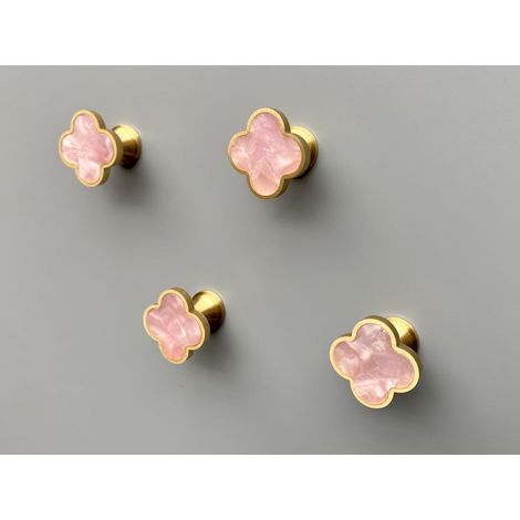 Set Mit 4 Dekorativen Wandhaken Aus Massivem Messing Für Mäntel, Rucksäcke, Handtaschen, Elegante Champagnergoldene Wandhaken