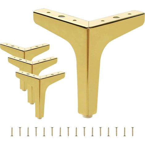 (13 Cm) Metallbeine Für Sofamöbel, Schränke, Tv-ständer, Couchtische, Esstische Und Sofas