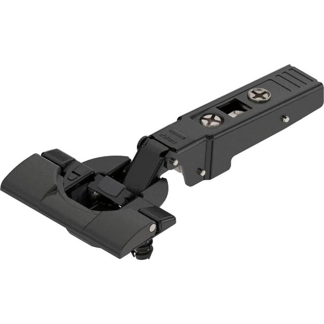 Blum - clip top otion onyx Profiltürscharnier 95°, gerade mit Feder, inserta