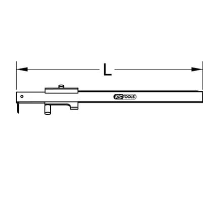 Ks Tools 3000626 Streichmaß rostfreier Stahl