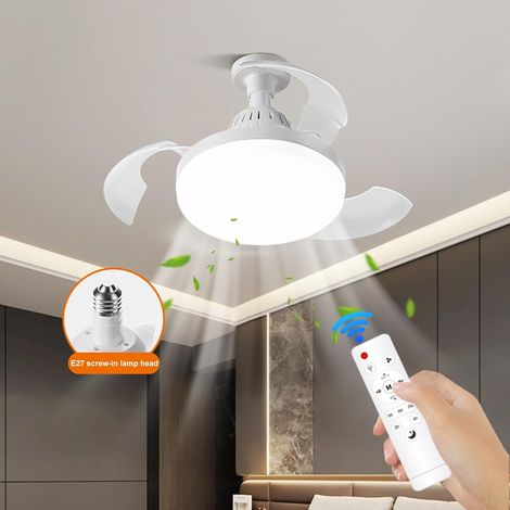 Moderner 60-w-deckenventilator Mit Led-beleuchtung, Leise Und Ferngesteuert, Geräuscharmer Luftstrom Und Einstellbare Geschwindigkeiten, Ideal Für Schlafzimmer, Wohnung, Küche Und Wohnzimmer.