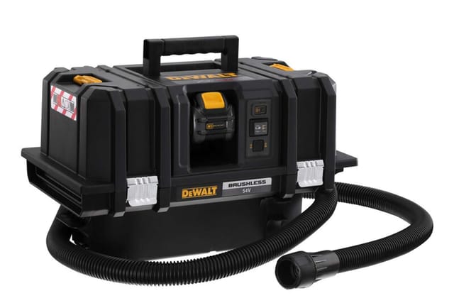 Staubsauger XR Flesxvolt 54V DEWALT - Wasser und Staub - 2 Batterien 6.0Ah + Ladegerät - DCV586MT2-QW
