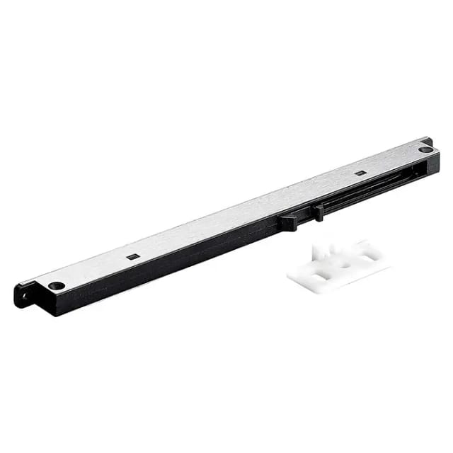 Hettich Nachrüstbarer Dämpfer für Holzschubkästen Aluminium Optik/schwarz Möbelbeschlag