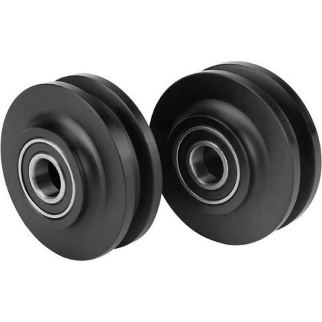 Lenkrolle – 2er-set – Weiß – Durchmesser 70 Mm – Maximale Traglast 150 Kg