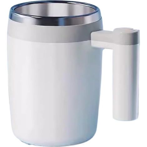 Vollautomatischer Mischbecher, Kaffeebecher, Tragbarer Elektrischer Wasserbecher, Brühfunktion, Drehbares Lademodell