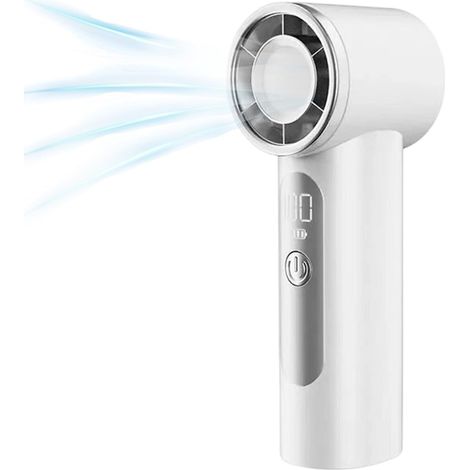 Kleiner, Tragbarer Mini-ventilator, Ideal Für Unterwegs, Leise Und Praktisch. Für Männer Und Frauen, Auf Reisen, Im Büro, Zu Hause, Beim Camping Und Auf Dem Weg Zur Arbeit.