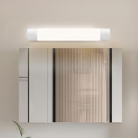 60 Cm Große, 20 W Starke Badezimmer-wandleuchte Mit 6000 K Led-beleuchtung Und Zwei Lampenreihen.