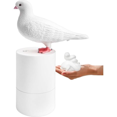 Automatischer Seifenspender (300 Ml), Berührungsloser Seifenspender Von Foaming Pigeon Für Bad Und Küche, Elektrischer Seifenspender Für Büro Und Hotel Mit Infrarot-/bewegungssensor
