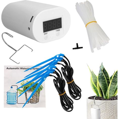 Intelligentes, Automatisches Pflanzenbewässerungssystem Mit Led-anzeige, Tropfbewässerungsset Für Topfpflanzen Im Innenbereich, Usb-betriebenes Bewässerungsgerät, Ideal Für Zuhause Und Büro, Wasserspa