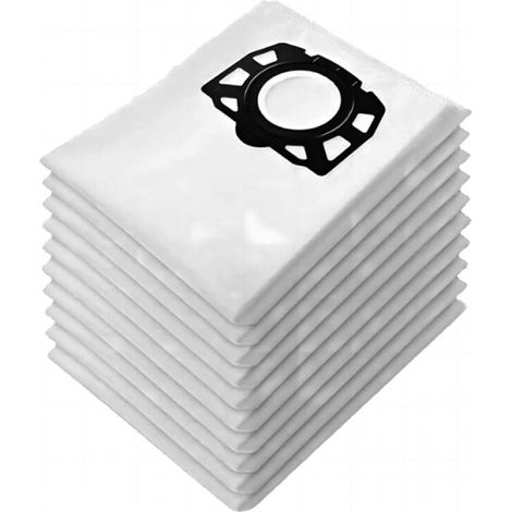 10er-pack Staubsaugerbeutel Für Kärcher Wd4 Wd5 Wd6 Mv4 Mv5 Mv6 - Waschbare Staubsaugerbeutel - Zubehör Für Kärcher Staubsauger