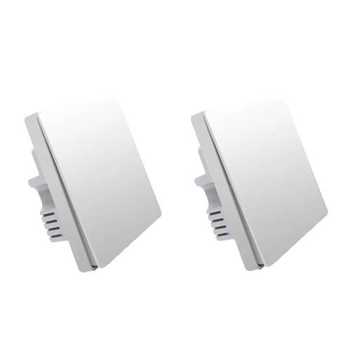 Intelligenter Schalter, Zigbee-kommunikation, Drahtloser Betrieb, Kein Neutralleiter Erforderlich 1x2